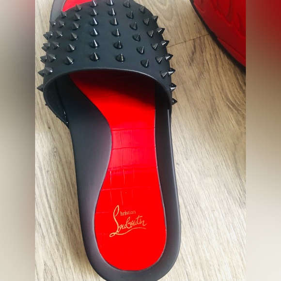 Christian Louboutin men slides Size 44EU, 10US - Picture 11 of 16